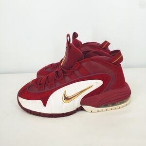 Nike Air Max Penny 1 House Party Sneakers 6 Youth 7.5 Women Shoes Team Red White